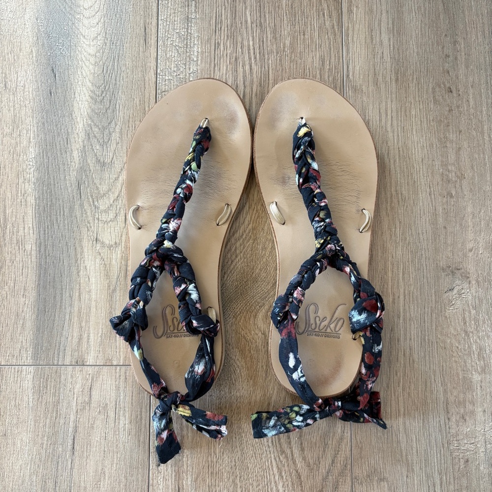 Sseko Ribbon Sandals (with removable and interchangeable straps)